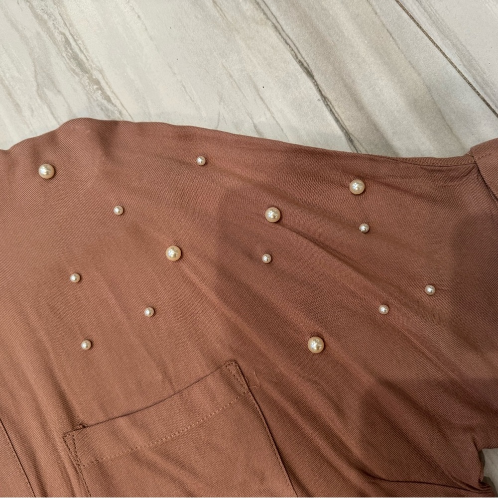 LUSH | Cropped Blouse | Size M